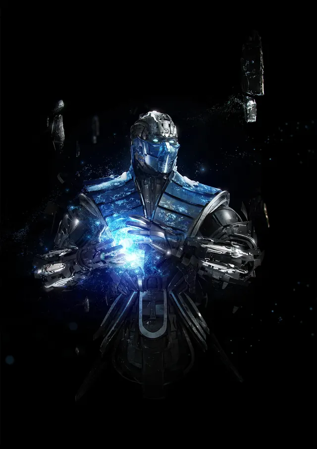 Cybernetic Warrior Character