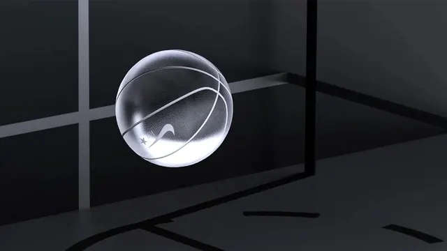 Abstract 3D Sphere in Dark Space