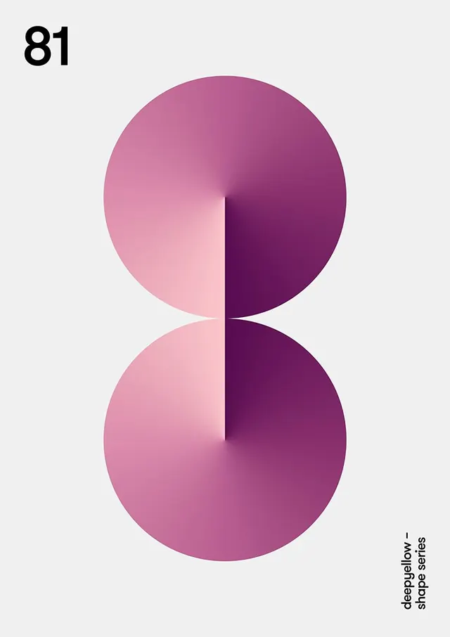 Geometric Circle Composition, minimal, geometric, muted