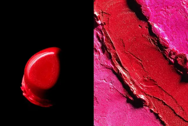 Abstract Red Texture Study, minimal, abstract, high-contrast