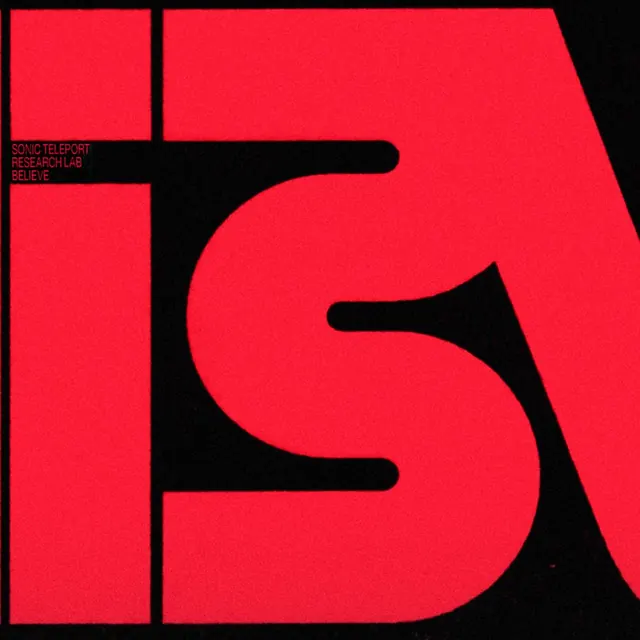 Red and Black Geometric Graphic, brutalist, geometric, high-contrast