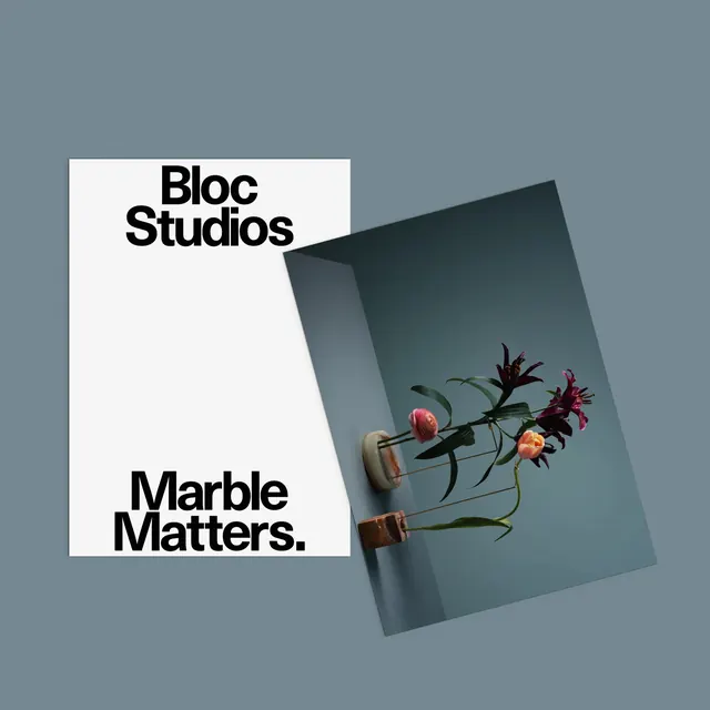 Bloc Studios Identity Presentation, minimal, editorial, muted