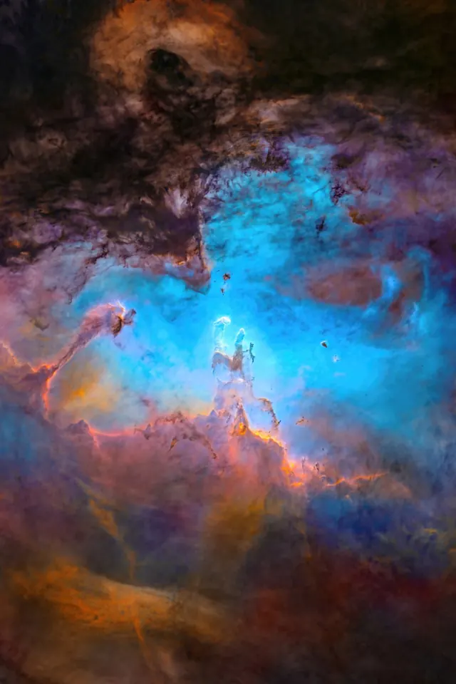 Nebula Cloud Abstract, abstract, gradient-heavy, vibrant