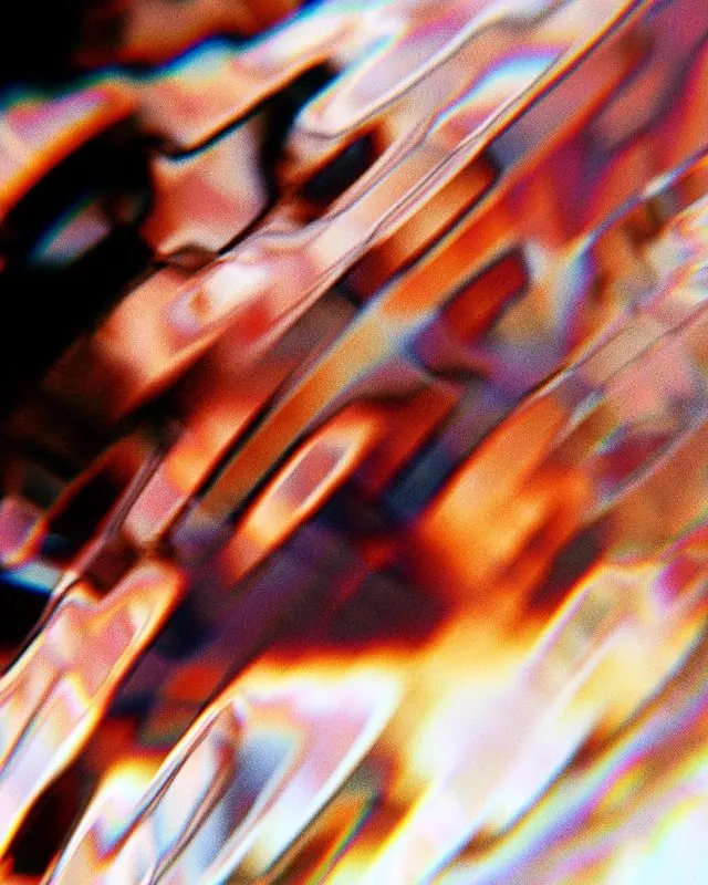 Iridescent Fluid Texture, gradient-heavy, 3d-render, vibrant