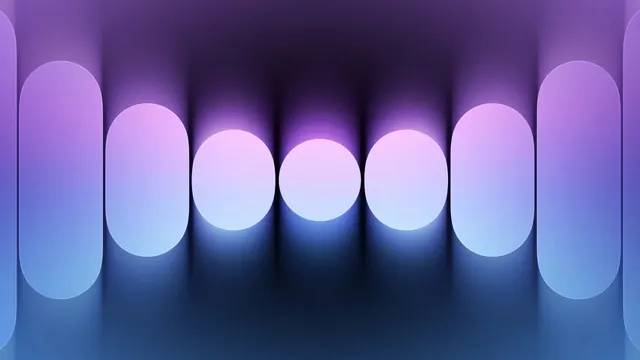 Glowing Abstract Spheres, gradient-heavy, glassmorphism, dark
