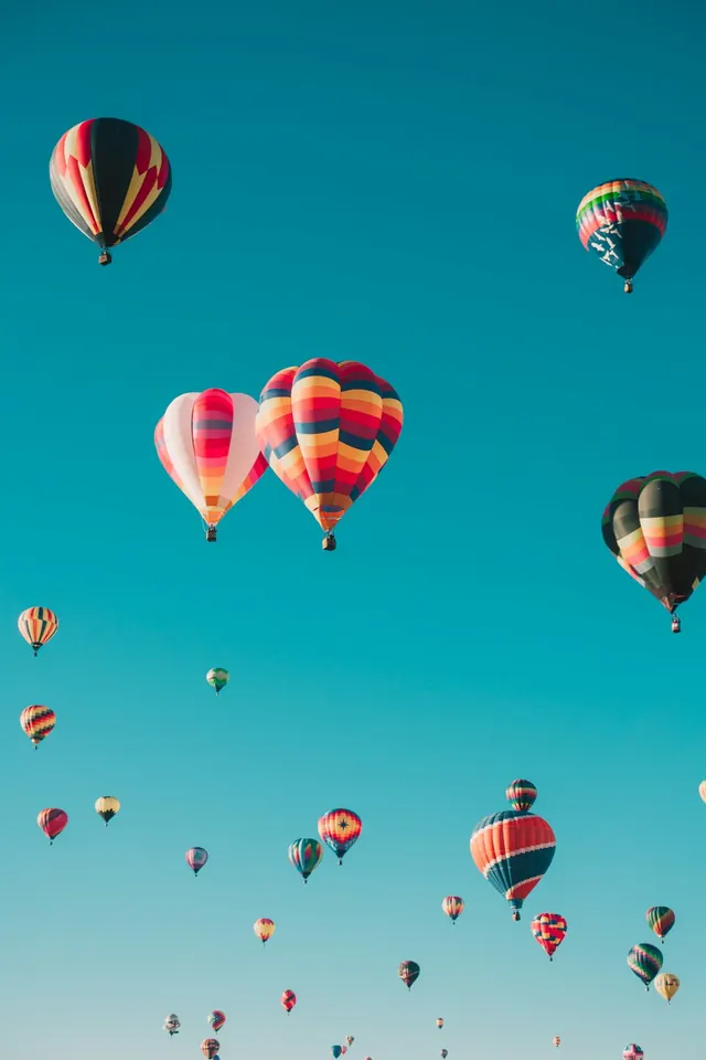Hot Air Balloon Composition