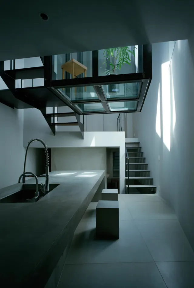 Modernist Interior Architecture, minimal, monochrome, monochrome