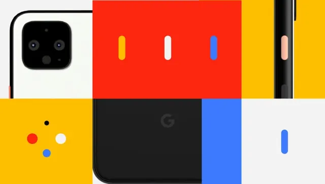 Smartphone Camera Lens Color Grid, minimal, geometric, vibrant