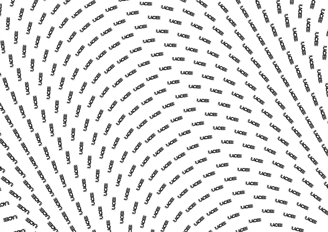 Repeating Typography Pattern