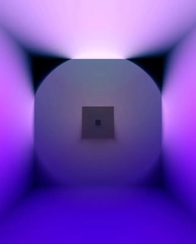 Abstract Purple Gradient Tunnel, abstract, gradient-heavy, vibrant