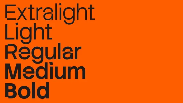 Stack Sans typeface specimen (slide 4)