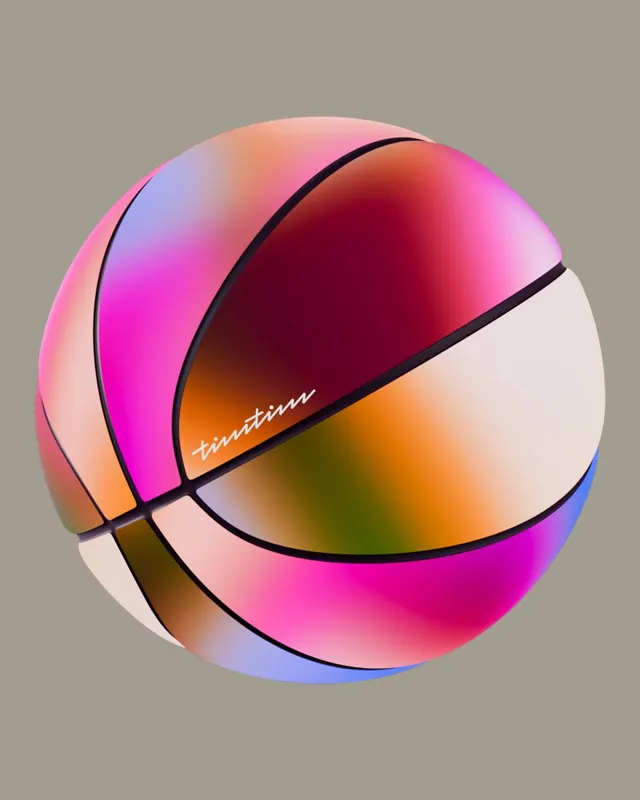 \\\"Balls\\\" 3D gradient sphere studies by TimTim (slide 3)