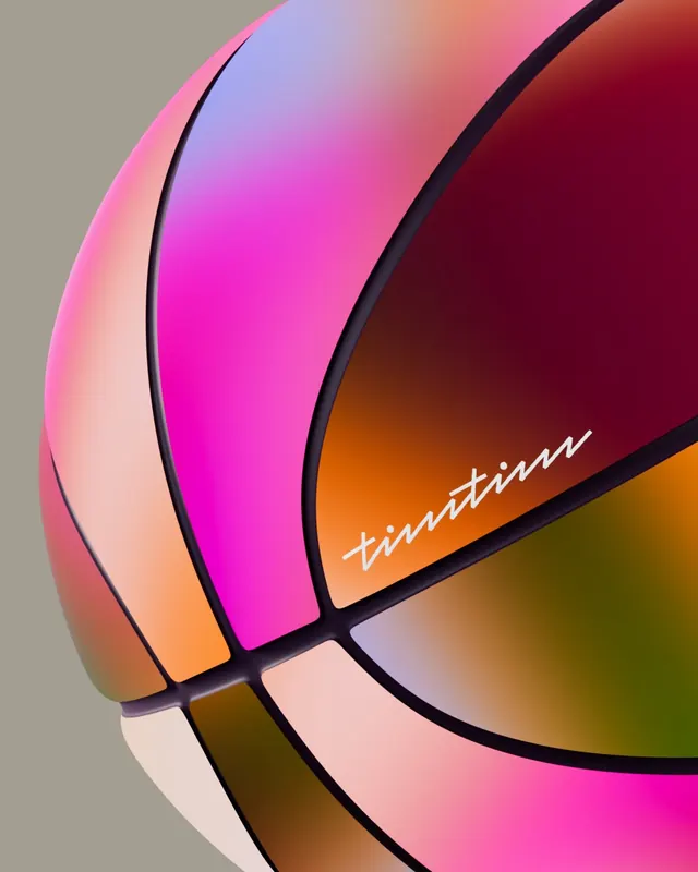\"Balls\" 3D gradient sphere studies by TimTim, 3d-render, gradient-heavy, gradient