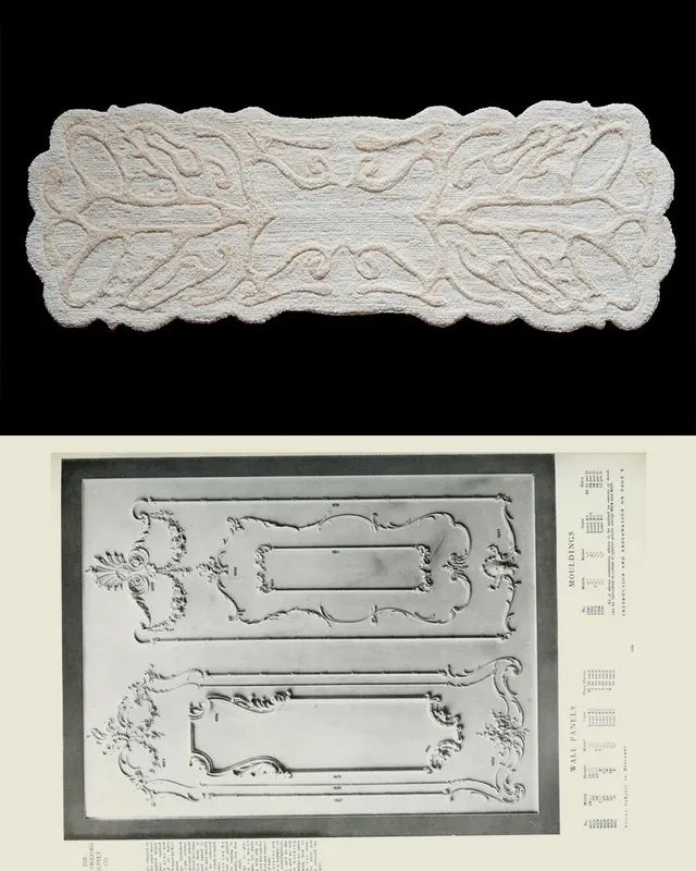 Tufted rug design process and inspiration carousel (slide 2)