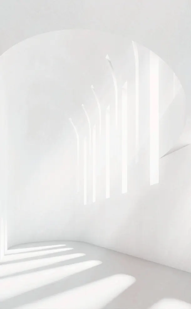 Minimalist Architectural Interior, minimal, organic, monochrome