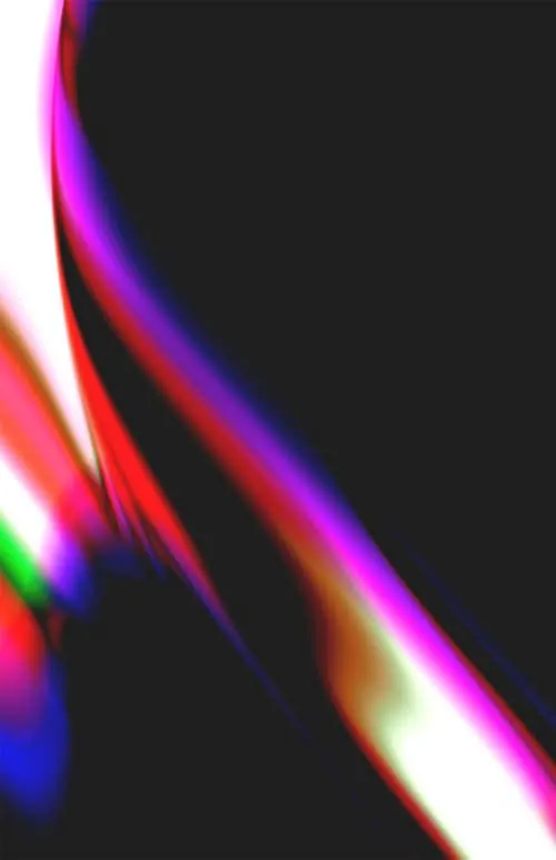 Abstract neon light trails on black, abstract, photographic, dark