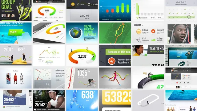 UI and Branding Component Grid, minimal, corporate-clean, high-contrast