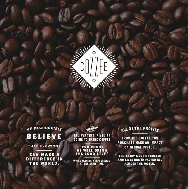 Coffee Brand Identity, minimal, geometric, dark