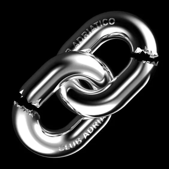 Metallic Interlocking Chain Links