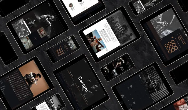 Dark Mode UI Dashboard Mockup, dark-mode, corporate-clean, dark