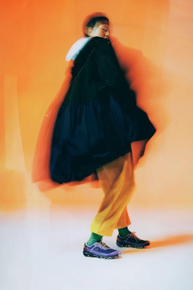 Fashion Editorial Portrait, editorial, minimal, vibrant