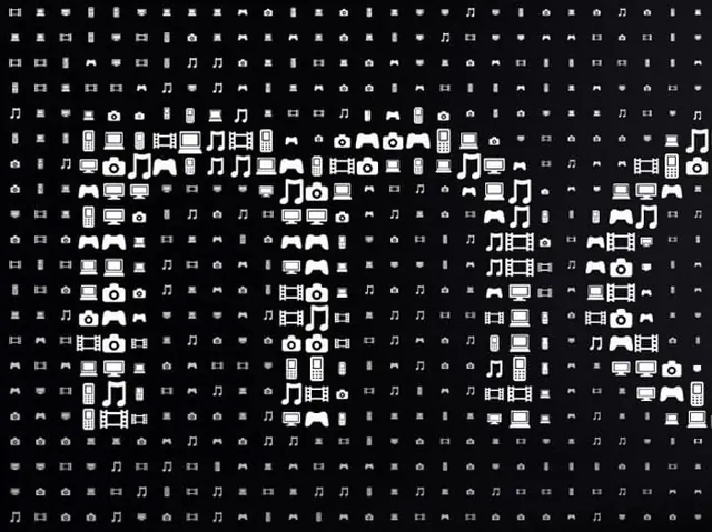 Monochrome Character Grid, minimal, monochrome, monochrome
