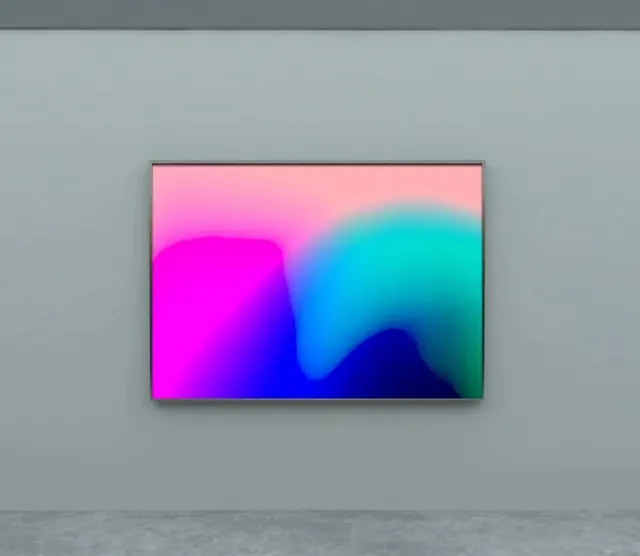 Abstract Gradient Wall Art, abstract, gradient-heavy, vibrant