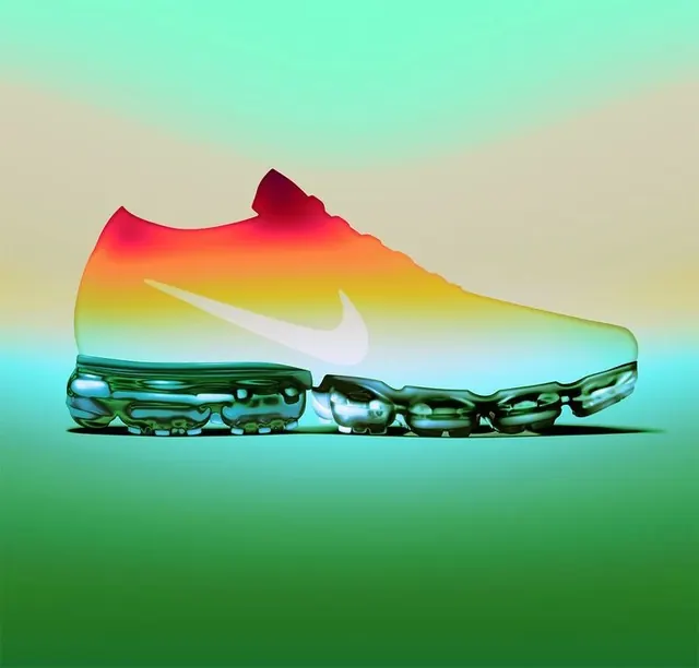 Gradient Sneaker Visualization