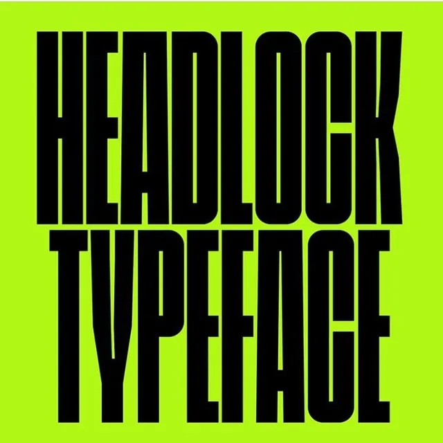Headlock Typeface Display