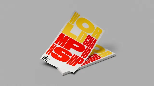 Geometric Typography Composition, brutalist, neo-brutalist, high-contrast
