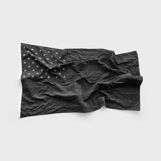 Black Fabric with Star Pattern, minimal, monochrome, monochrome