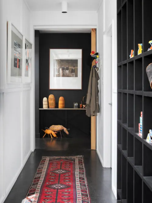 Modern Interior Gallery Space, minimal, light-mode, high-contrast