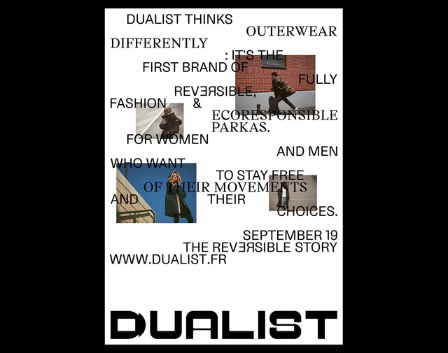 Dualist Identity System, swiss, brutalist, monochrome