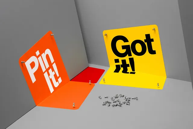 Pop Art Style Graphic Composition, neo-brutalist, playful, vibrant