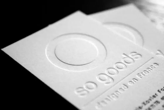 Embossed Paper Stationery, minimal, luxury, monochrome