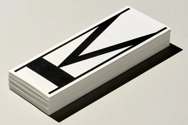 Monochrome Geometric Logo Mockup, minimal, swiss, monochrome
