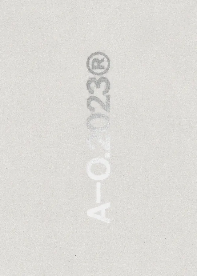 Vertical Alphanumeric Identifier, minimal, technical, light