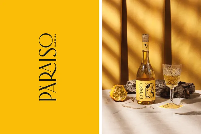 Paraiso Wine Branding, luxury, minimal, warm