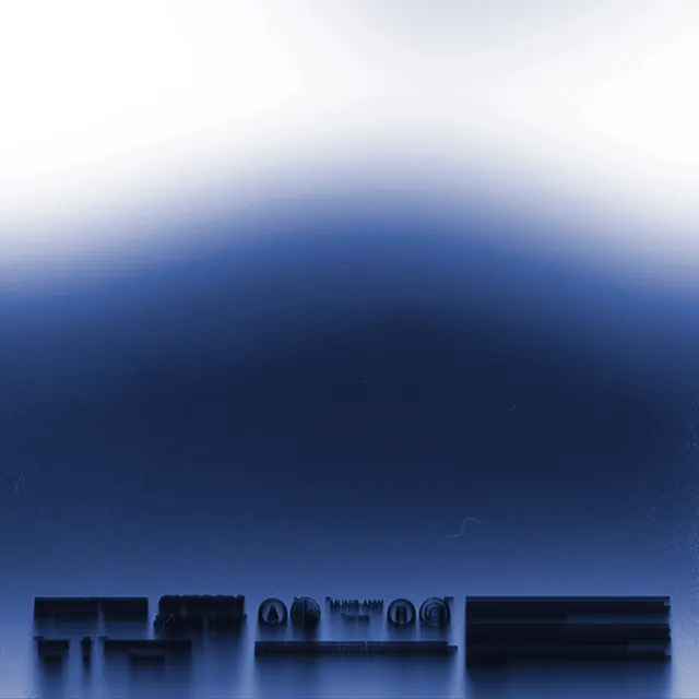 Abstract Blue Gradient Composition, minimal, gradient-heavy, dark