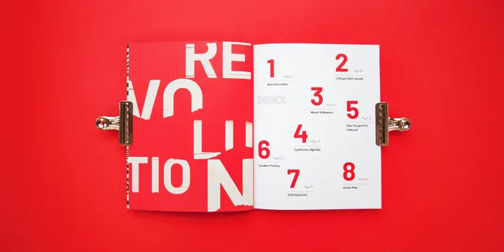 Red and White Typography Layout, swiss, minimal, high-contrast