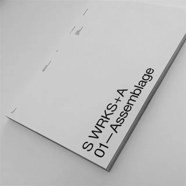 S.WORKS-A01-Assemblage Identity, minimal, swiss, monochrome
