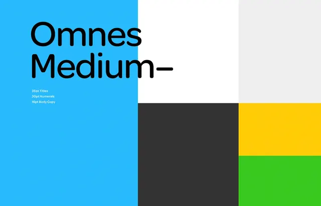 Omnes Medium Type Specimen