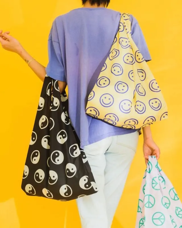 Illustrated Tote Bag Collection, playful, illustrated, vibrant