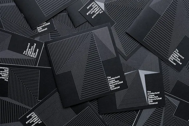 Geometric Pattern Identity System, minimal, swiss, dark
