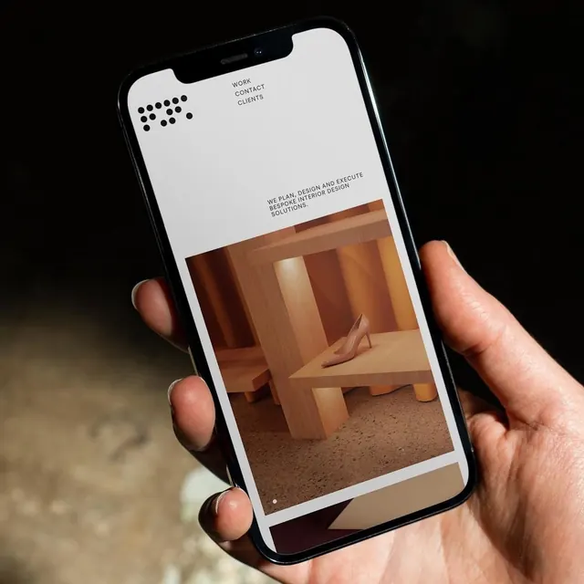 Mobile App Interface Mockup, minimal, light-mode, light