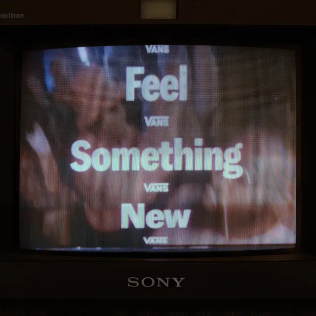 Feel Something New Video Display, minimal, editorial, dark