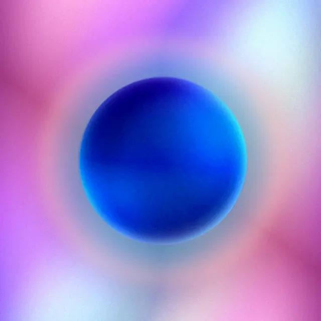 Abstract Gradient Sphere, gradient-heavy, abstract, vibrant