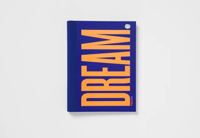 Dream Wordmark, minimal, geometric, high-contrast