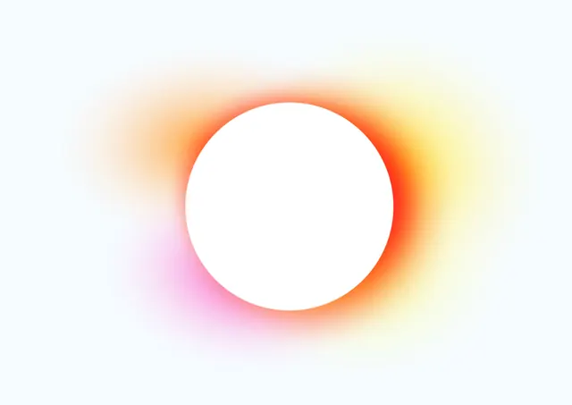 Gradient Sphere Graphic, minimal, gradient-heavy, vibrant