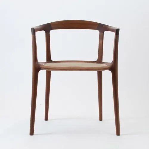 Wooden Dining Chair, minimal, organic, warm